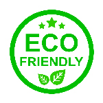 Green Eco Friendly Round Icon