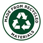 Contains Recycled Materials