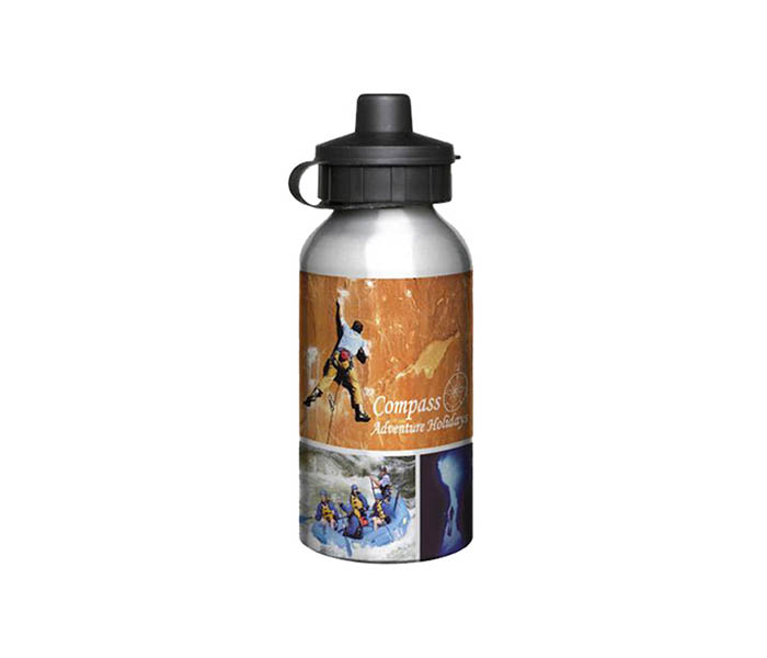 400ml Full Colour Aluminium Sports Bottle