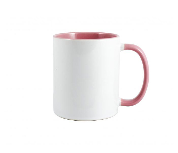 Antique Pink Durham Two Tone Duraglaze Full Colour Mug