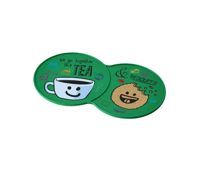 Custom Printed Green Sidekick Coaster