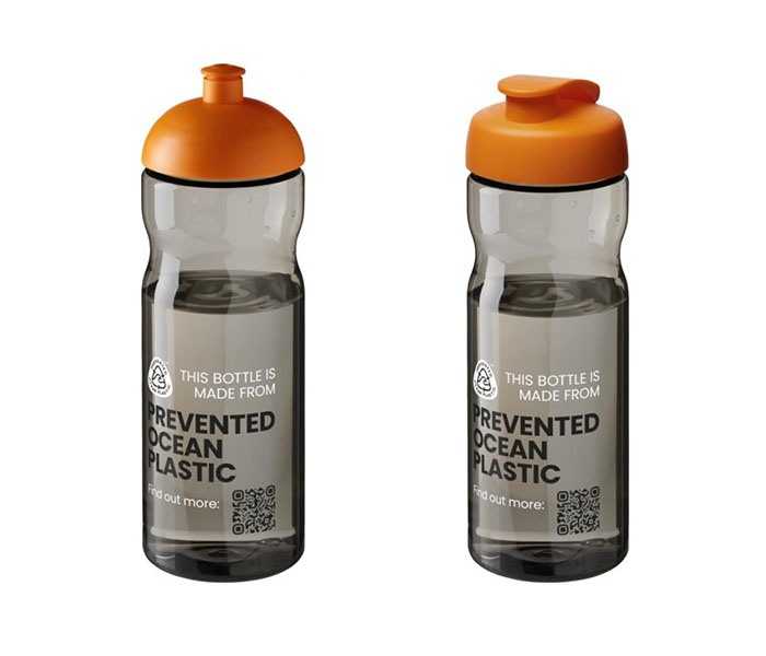 Orange H<sub>2</sub>O Active® Eco Base 650ml Sports Bottle