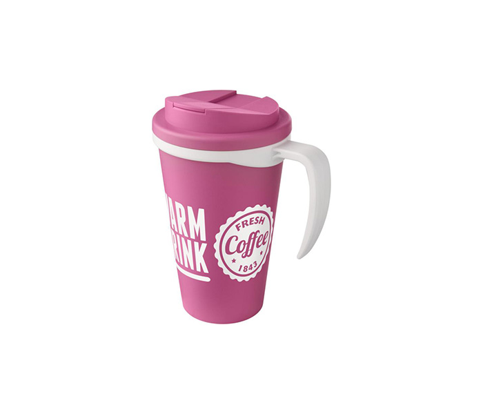Pink Americano® Grande 250ml Mug with Spill-Proof Lid