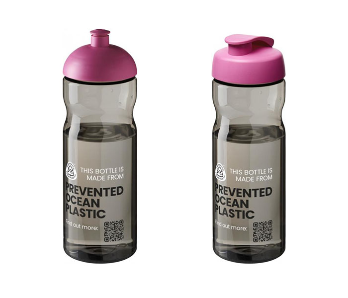 Pink H<sub>2</sub>O Active® Eco Base 650ml Sports Bottle