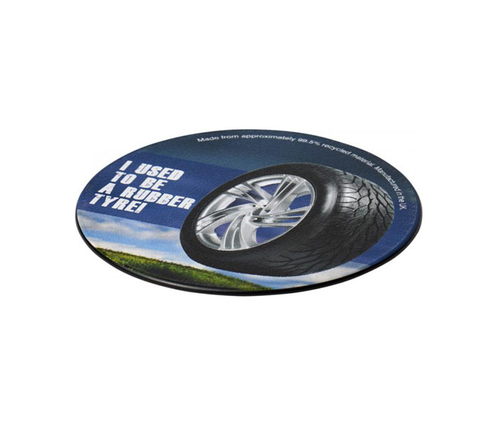 Printed Tyre Brite-Mat® Coaster