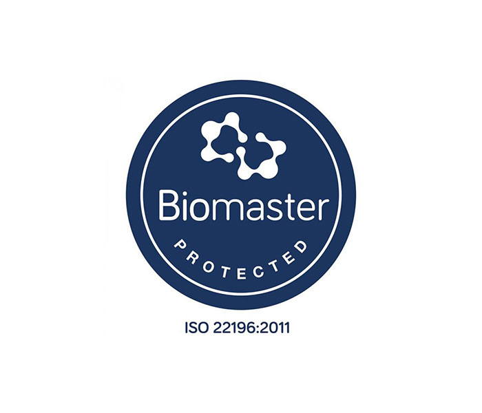 Protected With BioMaster Antimicrobial Technology