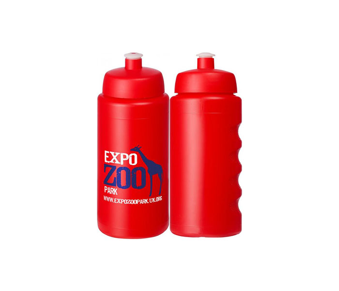 Red Baseline Plus® Grip 500ml Sports Bottle with Sports Lid