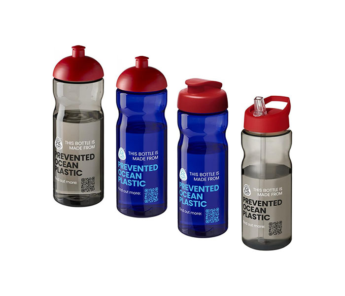 Red H<sub>2</sub>O Active® Eco Base 650ml Sports Bottle