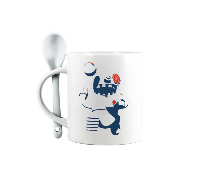 Spoon Printed Mug