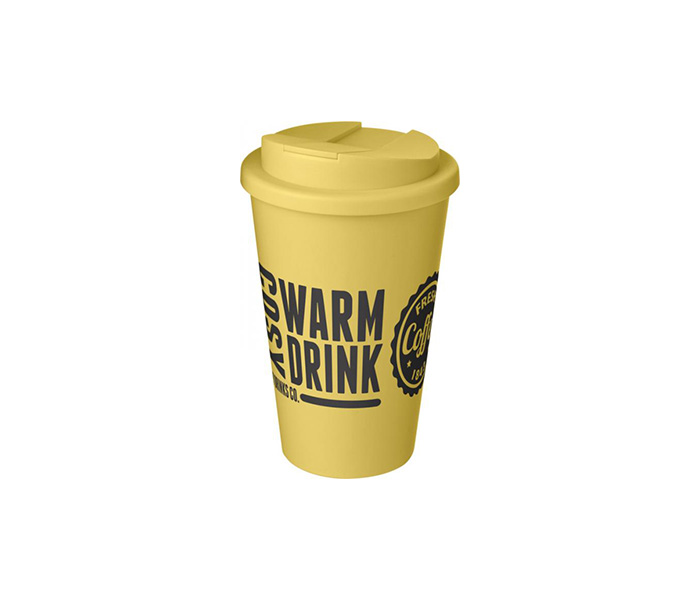 Yellow Americano® 350ml Tumbler with Spill Proof Lid